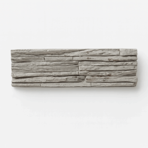 Placa antihumedad decorativa modelo Piedra Ushuaia color gris- Placas King