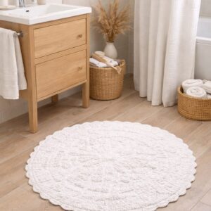alfombra de baÑo altezzo diÁmetro 60 cm
